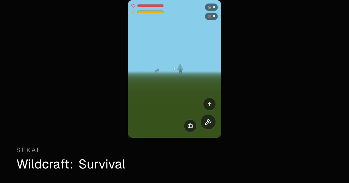Wildcraft: Survival - Play Online Unblocked | Sekai