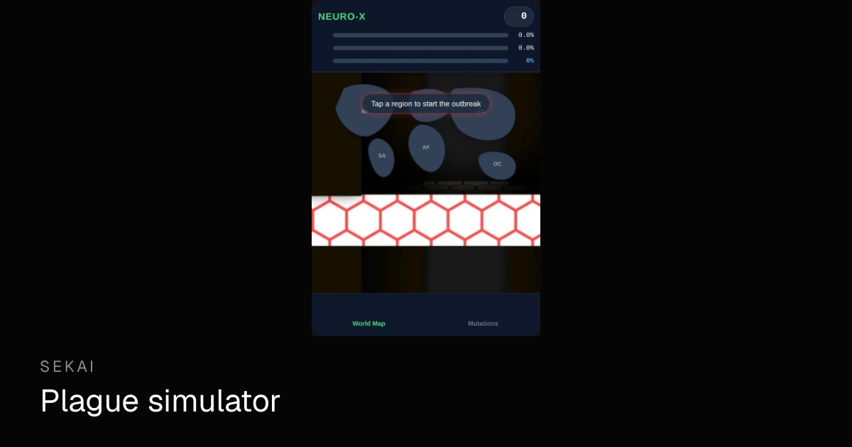 Pathogen Simulator Unblocked - Plague Simulator | Sekai