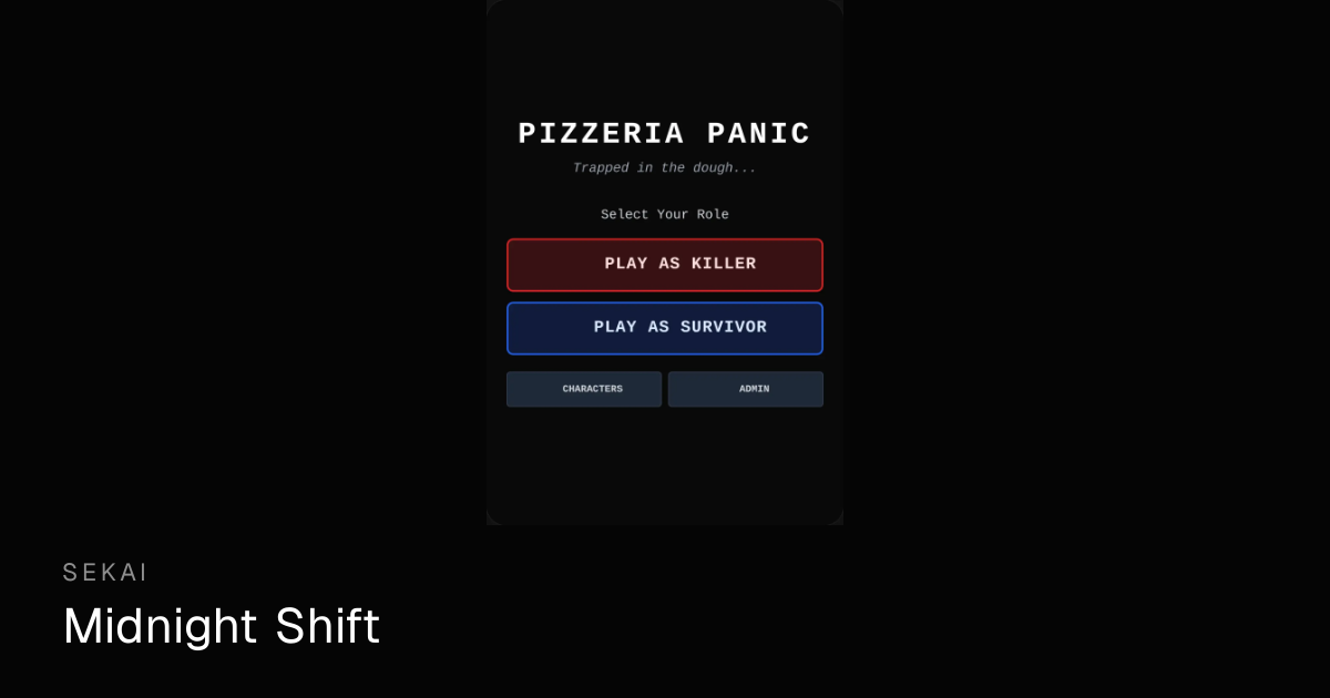 Midnight Shift - Play Free Horror Game Online | Sekai