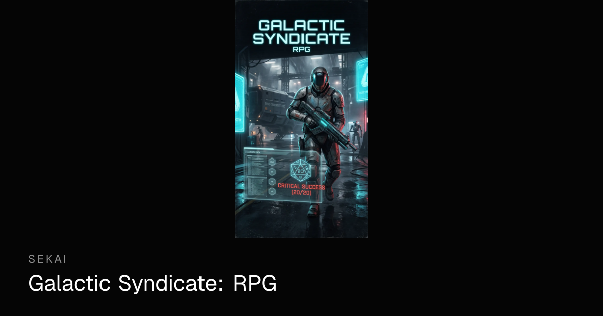 Galactic Syndicate: RPG - Play Unblocked Online | Sekai