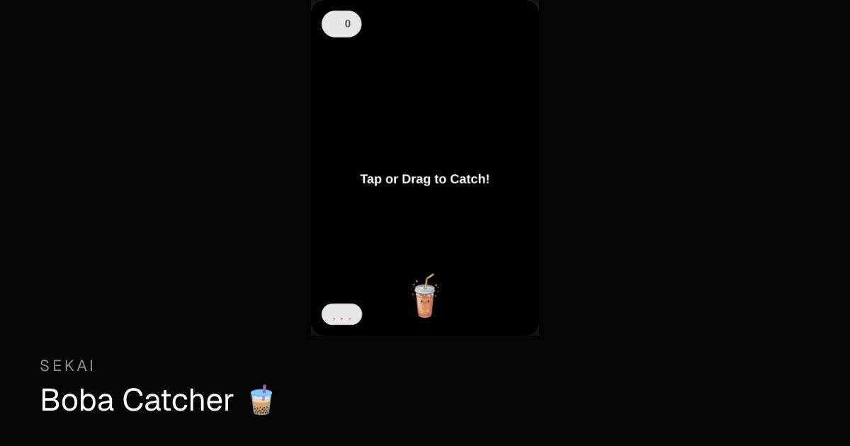 Boba Catcher - Play Free Unblocked Game Online | Sekai