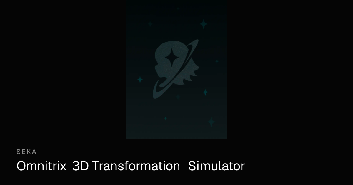 Ben 10 Omnitrix Simulator - Play Free Online | Sekai